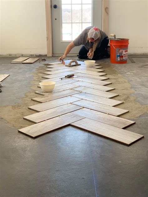 Herringbone Wood Tile Floor Artofit