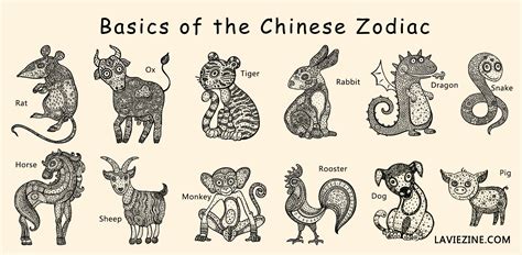 Basics Of The Chinese Zodiac La Vie Zine