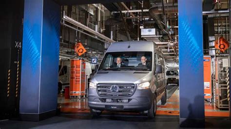 Mercedes Benz Commences Electric Sprinter Van Production The Driven