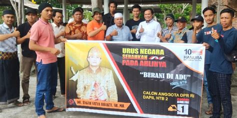 Masyarakat Dapil Ntb Ii Pulau Lombok Inginkan Sosok Tsb Bukan Caleg