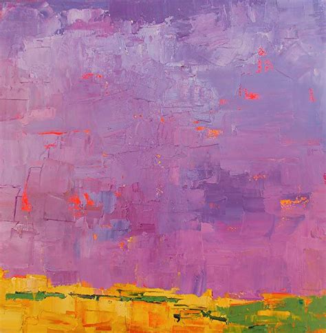 My Purple Dream Oil Painting Landscape Abstract Landscape Paintings