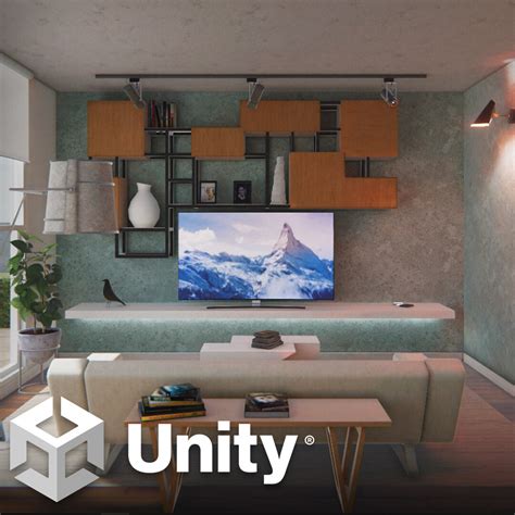 Artstation Interior Scene Unity 3d
