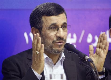 Irans Ahmadinejad Hints At Progress On Nuclear Programme
