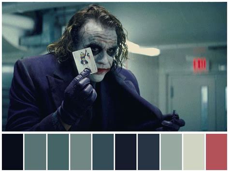 Color Palette Cinema On Instagram The Dark Knight 2008
