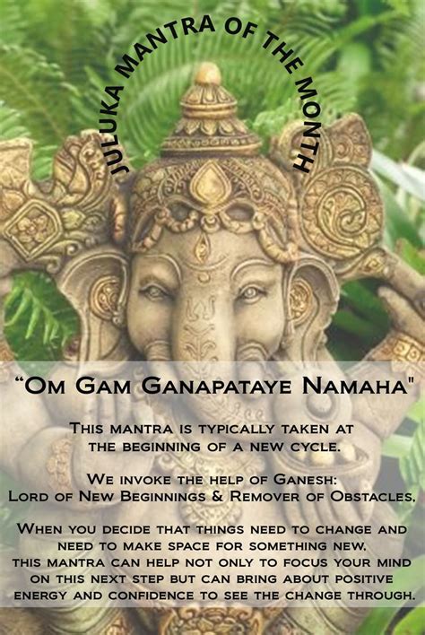 Om Gam Ganapataye Namaha Om Gam Ganapataye Namaha Sharanam Ganesha