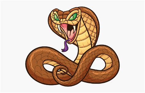 Cartoon Cobra Snakes Free Transparent Clipart Clipartkey