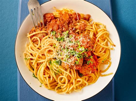 Spaghetti Met Balletjes In Tomatensaus Boodschappen