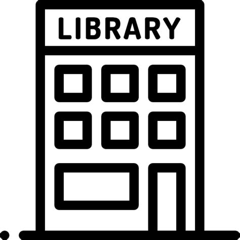 Library Building Icon