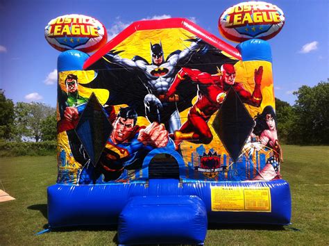 Justice League Bounce House Bounce House Things That Bounce Indoor Bounce House