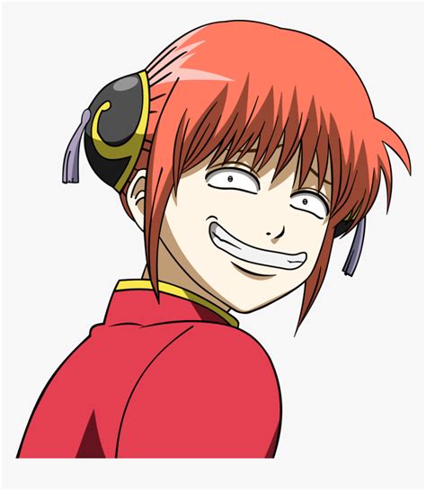 Kagura Gintama Funny Face Anime Funny Face Png Transparent Png