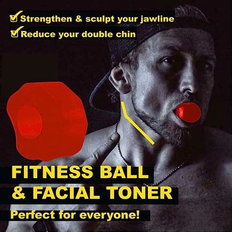 Double Chin Exerciser Ball Jaw Exerciser Chew Jawline Exercise Ball