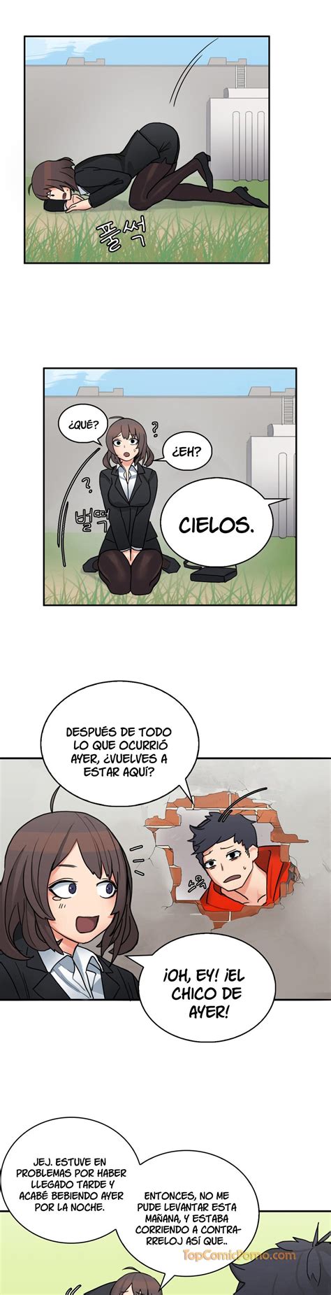 The Girl That Got Stuck in the Wall Capítulo manhwa Dragontranslation net