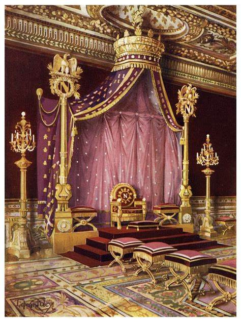 Throne Room In The Palace Of Fontainebleau Throne Room Palace