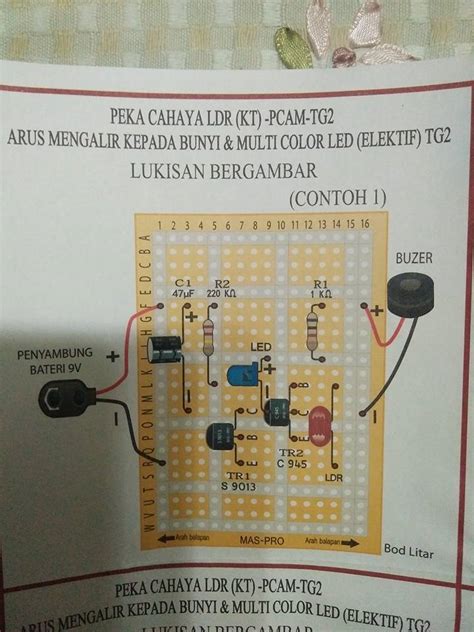Kali ini admin akan memberitahu kamu dengan bijak. Transistor, LED dan PPC. bila LED boleh menyala? - Cikgu Ajwad