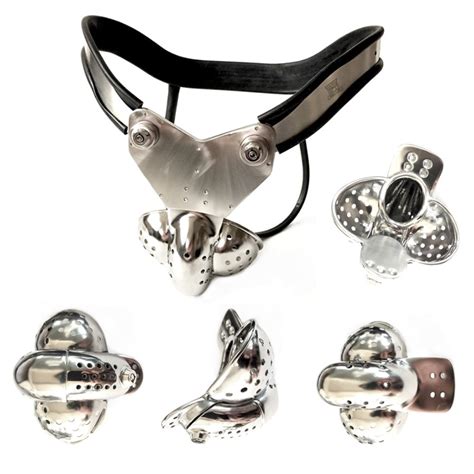 Newest Male Adjustable Model Y Stainless Steel Premium Chastity Belt