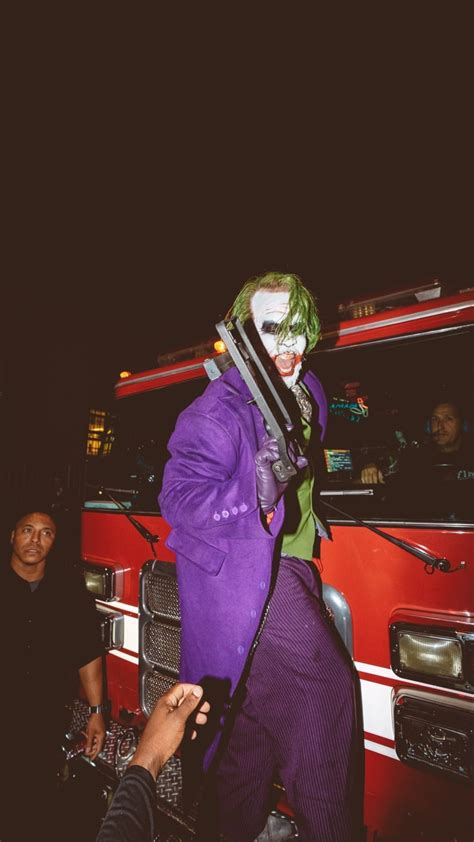 Diddy Wins Halloween With Joker Costume Uses Emergency Vehicles As
