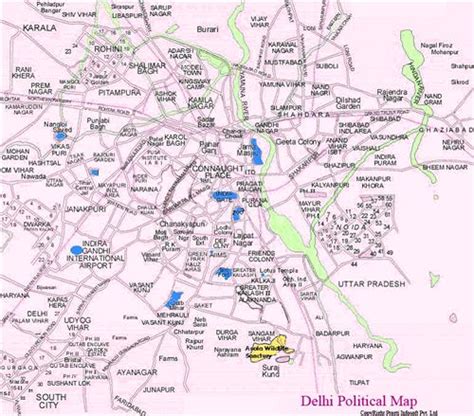 Map Of Delhi Road Delhi Tourist Map India Delhi Metro Maps