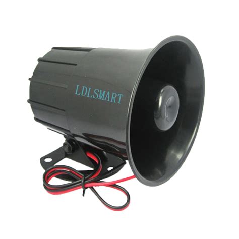 Wired Alarm Siren Horn Outdoor For Home Alarm System Security Loudly