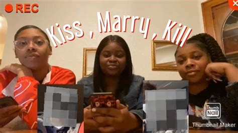 Kiss Marry Kill Pt 1 😈 Youtube