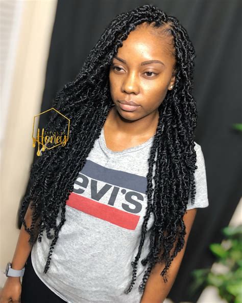 Soft dread hairstyles fade haircut short hair dreads techniques this section enlightens on the tried and tested techniques of creating short locks without 27 best soft dreads images in 2019 crochet braids locs 29 06 2019 while longer locks have their unique style statements short dreadlocks. Soft Locs aka Distressed Locs 😍 @StylesByHoneyy in 2020 | Weave hairstyles, Faux locs hairstyles ...