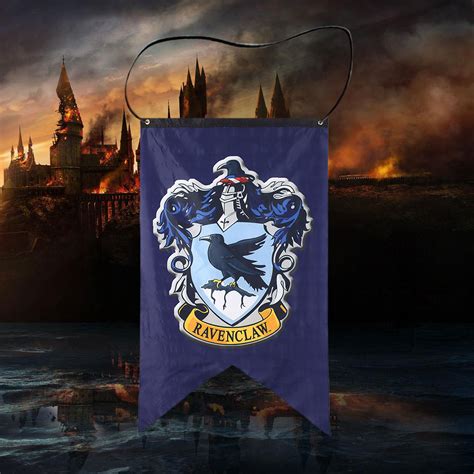 Gryffindor Hufflepuff Slytherin Ravenclaw Harry Potter House Banners