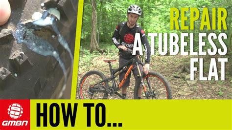 Tubeless tyres have revolutionised mountain biking. How To Repair Tubeless MTB Flats - Fix Your Mountain Bike ...