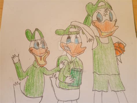 Louie Duck Louis Ducks Ducktales And Quack Pack By Djordjecvarkov On