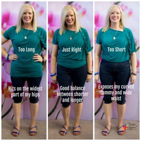 Where To End Tops To Make Your Hips And Tummy Look Slimmer Apple Shape Outfits Slimming