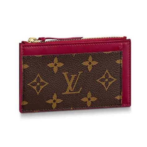 Check spelling or type a new query. Louis Vuitton LV Women Zipped Card Holder Monogram Coated Canvas - LULUX