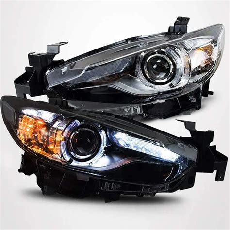 Faros Delanteros LED Para Mazda 6 Atenza L Mpara De 2013 A 2015 A Os