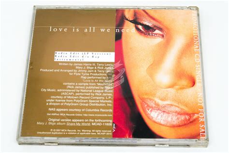 Mary J Blige Love Is All We Need Cdcosmos