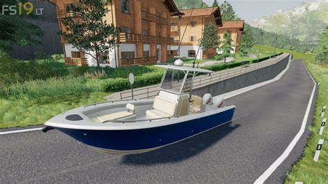 Everglade Boat V 1069 Fs19 Mods Farming Simulator 19 Mods