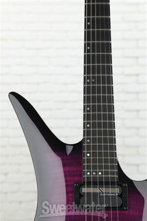 Schecter Blackjack Sls Avenger Fr S Electric Guitar Trans Purple