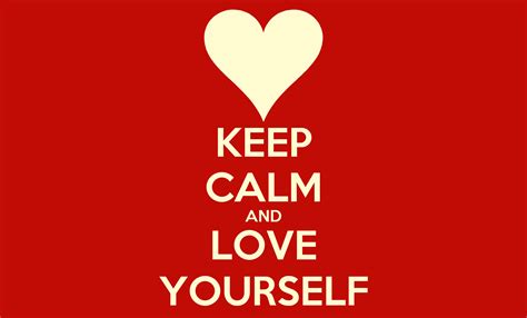 Keep Calm And Love Yourself Poster Zaki Keep Calm O Matic