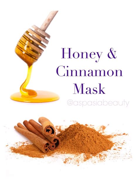 Diy Honey And Cinnamon Face Mask Mix Together One Tablespoon Of Honey And 3 4 Teaspoon Powdered