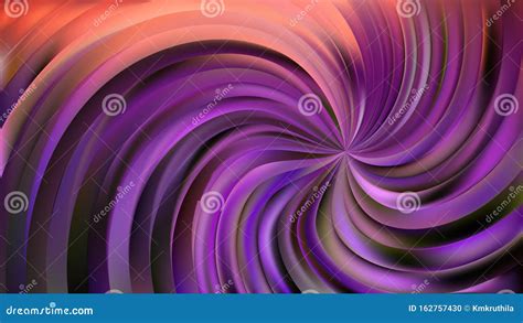 Abstract Purple And Black Swirl Background Illustration Stock Vector