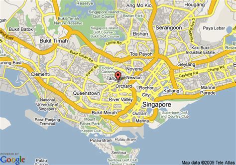 Singapore's latitude and longitude is 1.3667° n and 103.7500° e. Map of Orchard Parade A Far East Hotel, Singapore