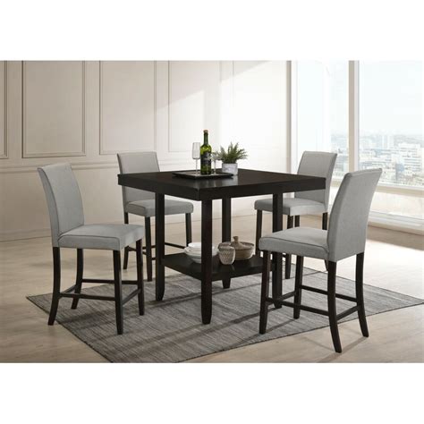 Canadian made solid wood furniture & upholstery with custom options. Keefe 5 Piece Solid Wood Dining Set & Reviews | Joss & Main