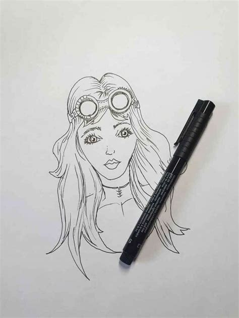 How To Draw Steampunk Goggles Artsydee Drawing Painting Craft