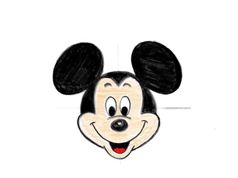 Mickey Mouse Sketch By Chad Steahly Mickey Mouse Sketch Mickey
