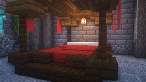 Minecraft 3 Bed Build Hacks And Ideas Minecraft Map
