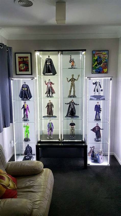 Check spelling or type a new query. Impressive light set up | Game room design, Action figure ...