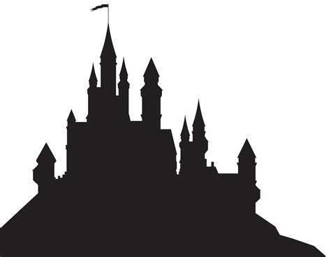 Disney Castle Silhouettes Free Download On Clipartmag