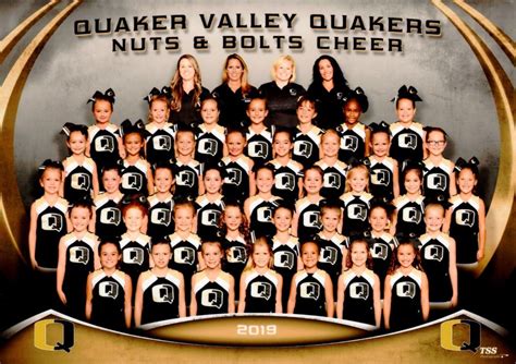2019 Youth Cheer Squads Quaker Valley Youth Football And Cheer