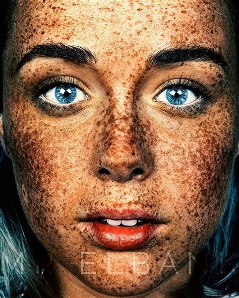 98 Freckled People Who Ll Hypnotize You With Their Unique Beauty Bored Panda
