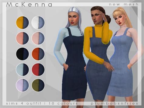 The Sims Resource Mckenna By Plumbobs N Fries • Sims 4 Downloads