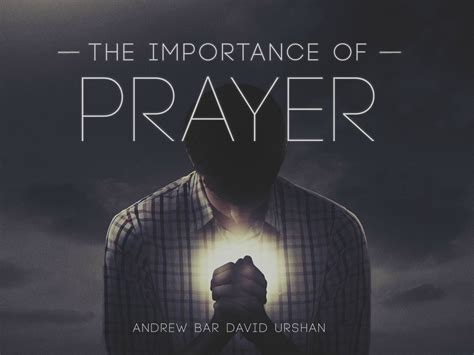 The Importance Of Prayer Entire Article Apostolic Information Service