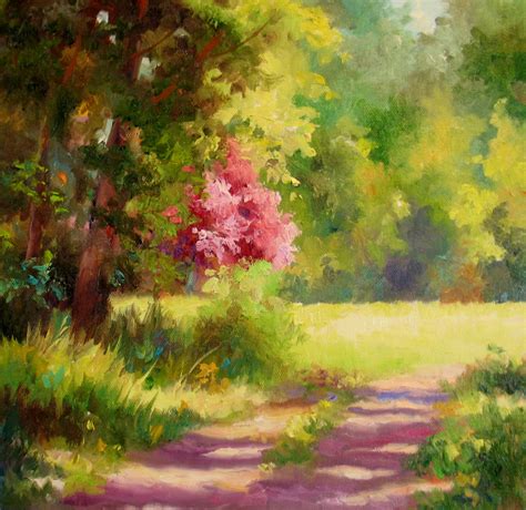 Nels Everyday Painting Spring Meadow Sold
