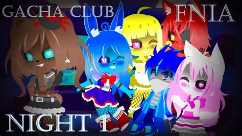 Gacha Club Surviving Fnia Night 1 Youtube