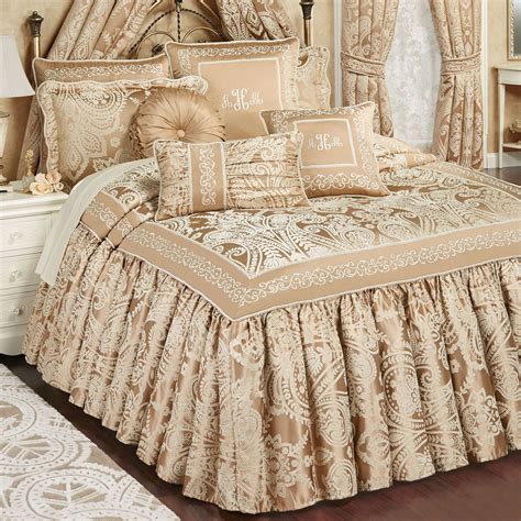 Monarch Golden Bronze Grande Flounce Bedspread